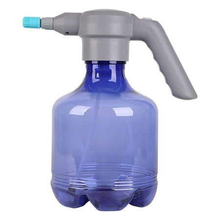 Automatic Bottle Electric Watering Can Water er Adjustable Fog to Jet 3L All Purpose for Gardening / Fertilizing / Cleaning , Blue