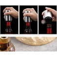 thumbnail image 1 of Automatic Bottle Opener 3 Pack | Stainless Steel Press Design Beer & Drink Cap Remover | Multifunctional Compact Portable Tool for Effortless Opening | Ergonomic Non-Slip Grip | Fits Standard Bottles, 1 of 9