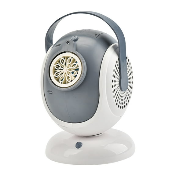 Automatic Bubble Blaster Machine with 360 Rotation & Multi-Nozzle Bubble Streams, LED Light Show with One-Button Operation for Continuous Outdoor Party Fun & Event Entertainment