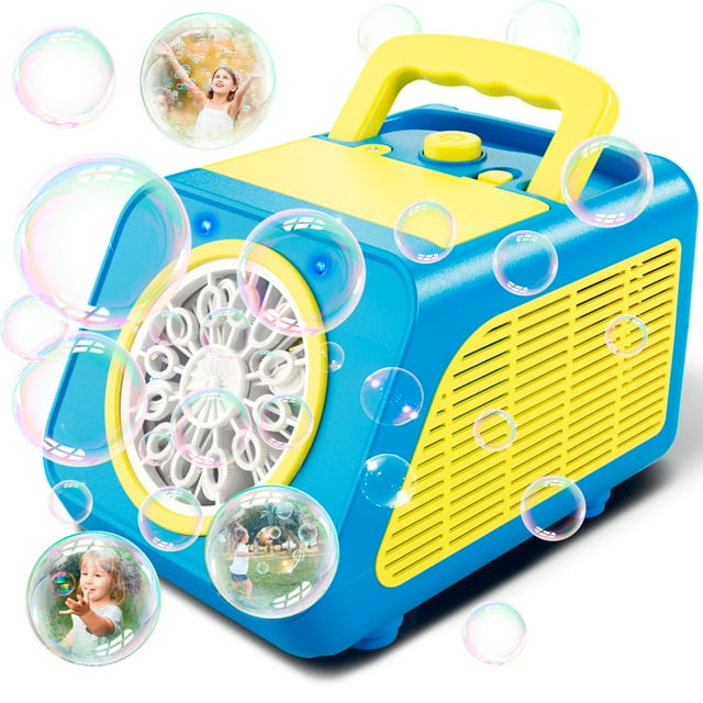 Automatic Bubble Machine, 2023 Upgrade Bubble Maker, 15000+ Bubbles per