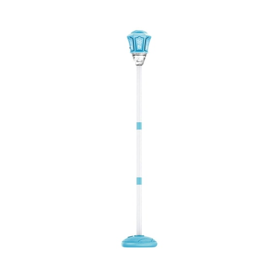 Automatic Bubble Machine for Kids, Standing Bubble Maker with Lights & Music, Height Adjustable Up to 47'', Rechargeable Bubble Blower Toys Bubbles Machine for Wedding Party (Blue)
