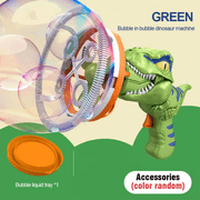 Automatic Bubbles Machine Dinosaur Bubble Blower Toy for Kids 3-8 Years Party Birthday Gifts