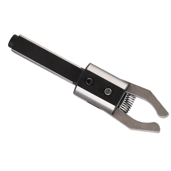 Automatic CNC Bar Puller with Integrated Jaws & Straight Handle, 2.0-48.0mm Clamping Range, Alloy Steel, Includes 2 Hex Wrenches