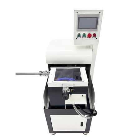Automatic CNC Rotary Pin Cutting Machine Tungsten Copper Steel Metal Cutter 110V 1500W