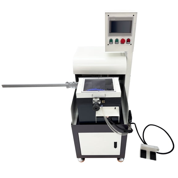 Automatic CNC Tip Thimble Cutting Machine Top Needle Cutter 110V for Tungsten Steel HSS Iron Copper
