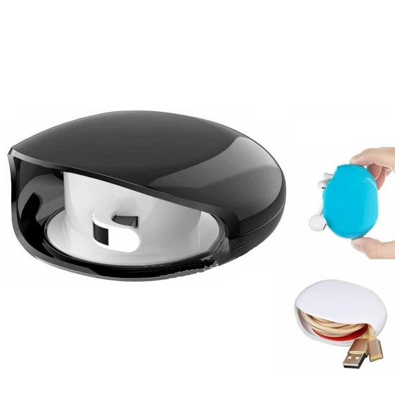 Automatic Cable Reel, Retractable Wire Organizer, 2025 New Horizontal Automatic Cable Organizer for USB, Headphones, Data Cables, No More Tangled Wires 3pcs Little Squirrel