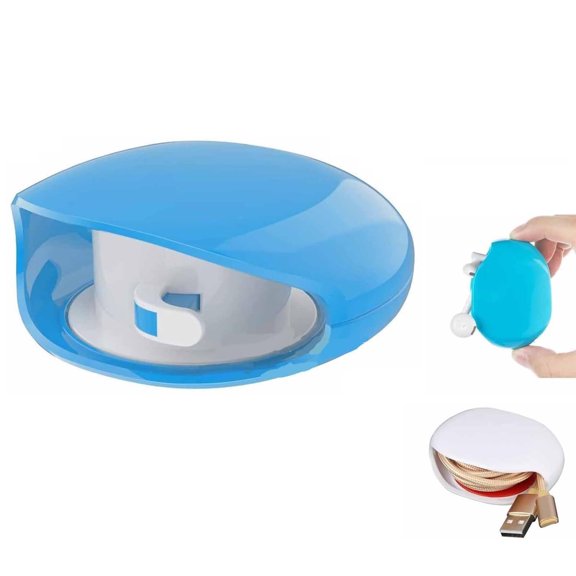 Automatic Cable Reel, Retractable Wire Organizer, 2025 New Horizontal Automatic Cable Organizer for USB, Headphones, Data Cables, No More Tangled Wires 3pcs Little Squirrel