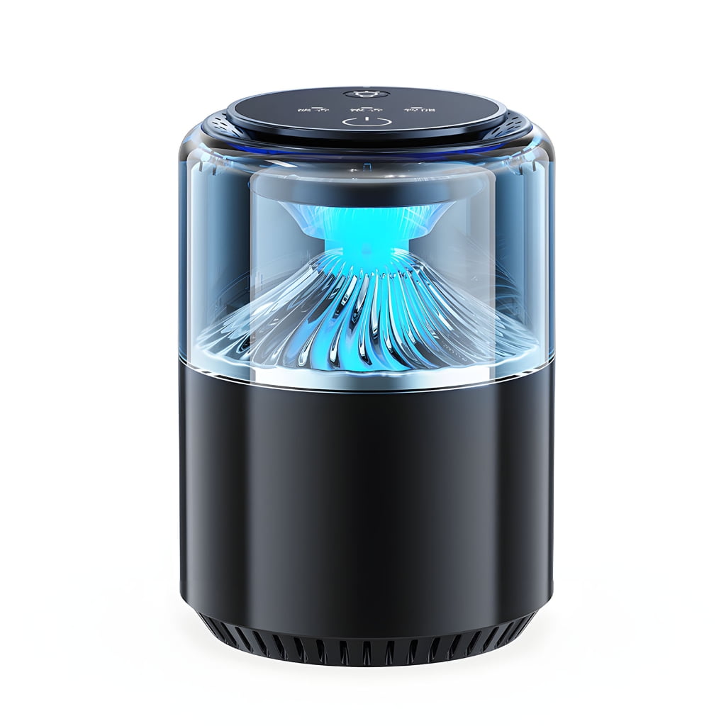 Automatic Car Air Freshener Diffuser with Ambience Light, Long Lasting Scent