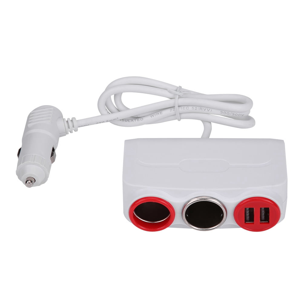 Automatic Car Cigarette Lighter Dual USB Charger, 120W Power-Off ...