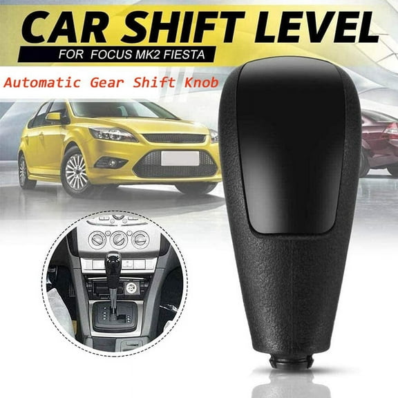 Automatic Car Gear Shift Knob Shifter Lever for Focus MK2 Fiesta 2005-2012,1 x Gear Shift Knob,black