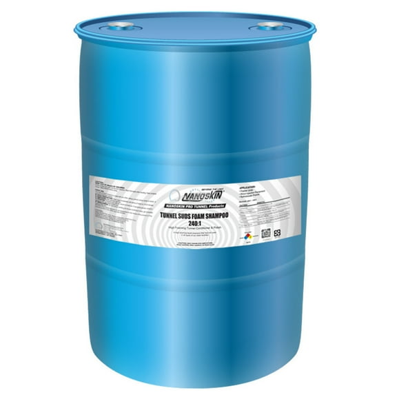 Automatic Car Wash Series TUNNEL SUDS Foaming Shampoo, for Foamer Units, Direct Injection Equipment, Hydrominder Premix (Dilution 240:1), 30 Gallons