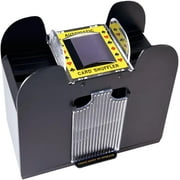 Automatic Card Shuffler, Battery Operated Card Dealer Machine, Electric Casino Card Shuffler for UNO, Blackjack, Texas Hold'em, Home Card Games