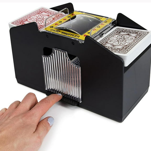 Automatic Card Shuffler Machine for , Electronic Card Shuffling, Battery Operated, Cards Playing Tool Accessories