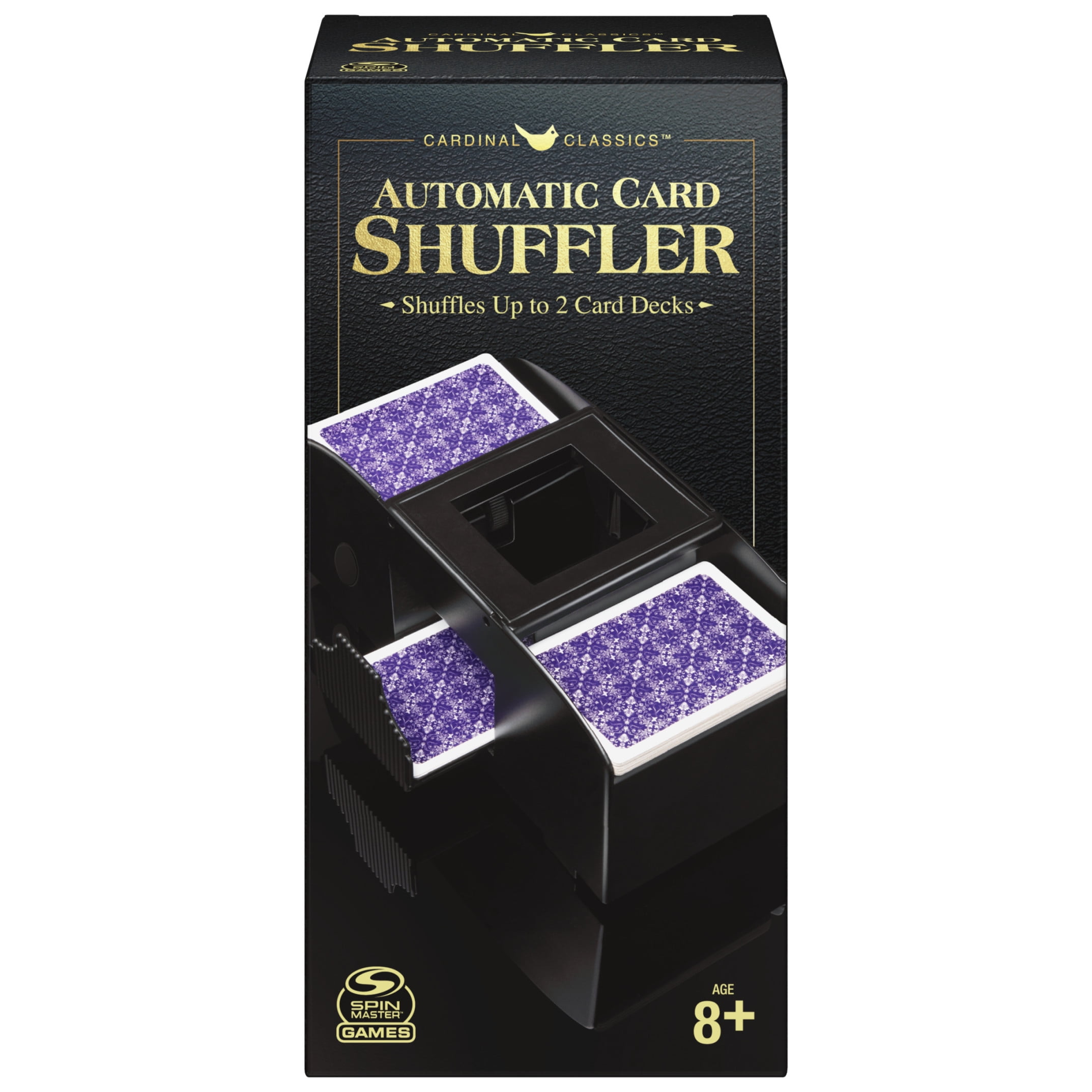 Automatic Card Shuffler for Poker and Other Games, for Families and Kids Ages 8 and up