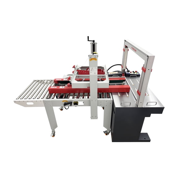 Automatic Carton Sealer Tape Sealing Machine and Strapping Machine 110V Sealing Equipment