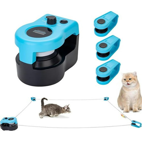 Automatic Cat Exercise Wheel, Remote Control Toy with Timer, ABS Safety Material