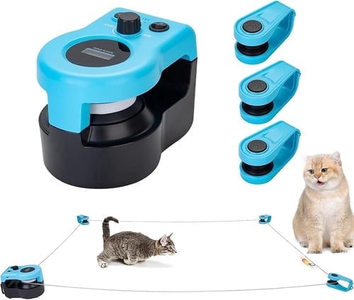 Automatic Cat Exercise Wheel, Remote Control Toy with Timer, ABS Safety Material