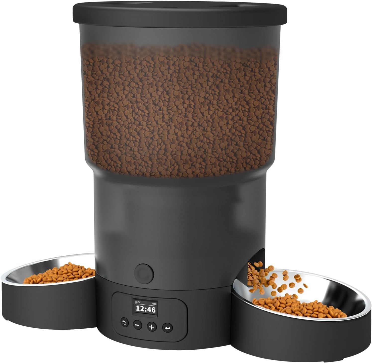 Automatic Cat Feeder for 2 Cats, 20 Cups/5L Automatic Cat Food