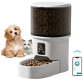 thumbnail image 1 of zhaocaijinbao Automatic Cat Feeder, 4L WiFi Pet Food Dispenser for Cats & Small Dogs Black, 1 of 10