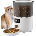 thumbnail image 1 of Automatic Cat Feeder 4L with 4GWiFi Timing, Cat Food Dispenser with Remote APP Control for Cats and Dogs, 1 of 8