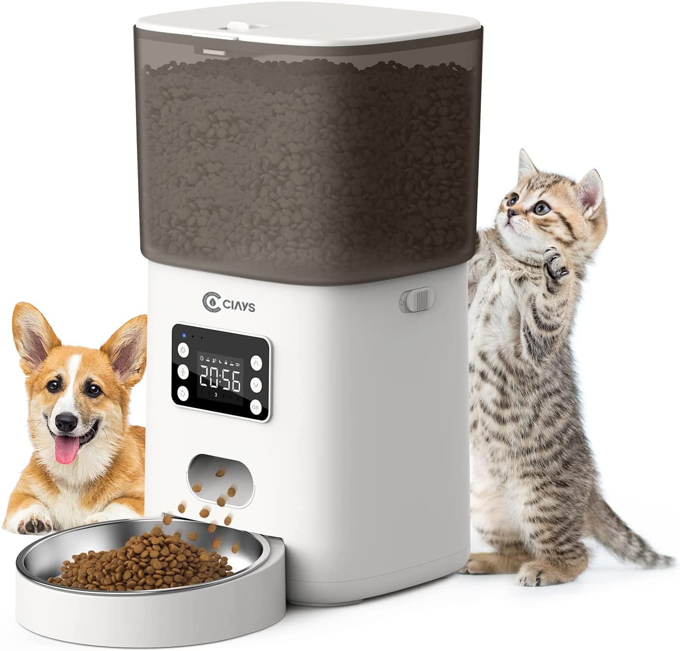 Easy Online Automatic Cat Feeder With Alarm