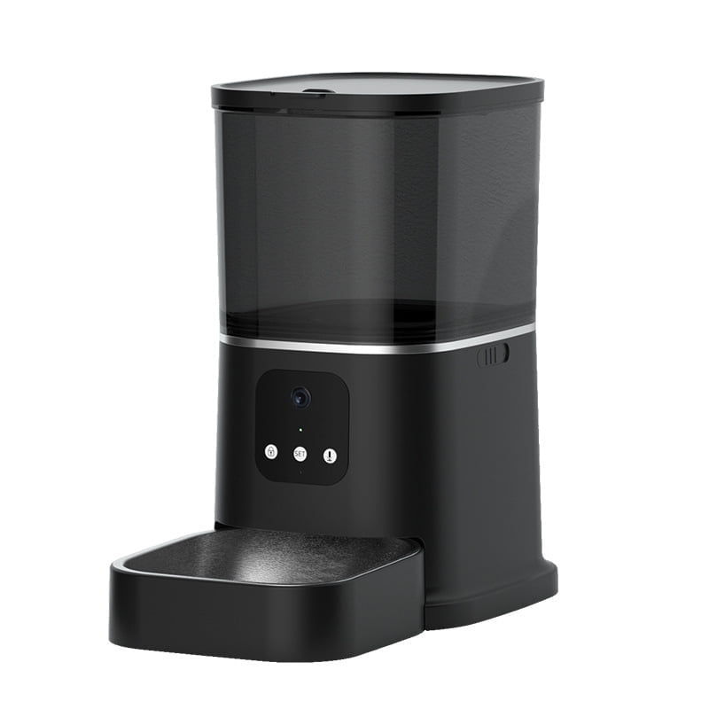Automatic Cat Feeder with Camera, Automatic Cat Food Dispenser, 2.4G ... - Automatic Online Cat Feeder Kits For Sale