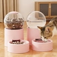 thumbnail image 1 of Automatic Cat Feeder Water Dispenser Set 2-Pack Gravity Food Water Bowl, 1 of 5