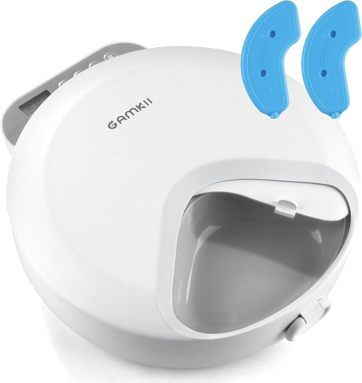 Automatic Cat Feeder Wet Food, Battery Operated Auto Wet/Dry Food ... - Automatic Wet Cat Food Dispenser With Sensor