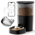 Automatic Cat Feeder WiFi, YPF5 Cat Food Dispenser with APP Control for