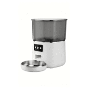 Nycoba Automatic Smart Pet Feeder, WiFi App Control Timed Cat Dog Feeder with Stainless Steel Food Bowl for Indoor Pets