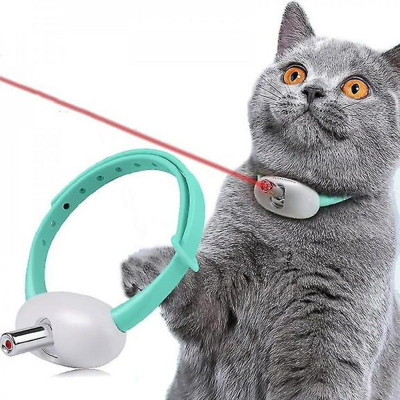 Automatic Cat Light Toy,smart Laser Tease Cat Collar Electric Usb Charging Kitten Amusing Toys Interactive VRD