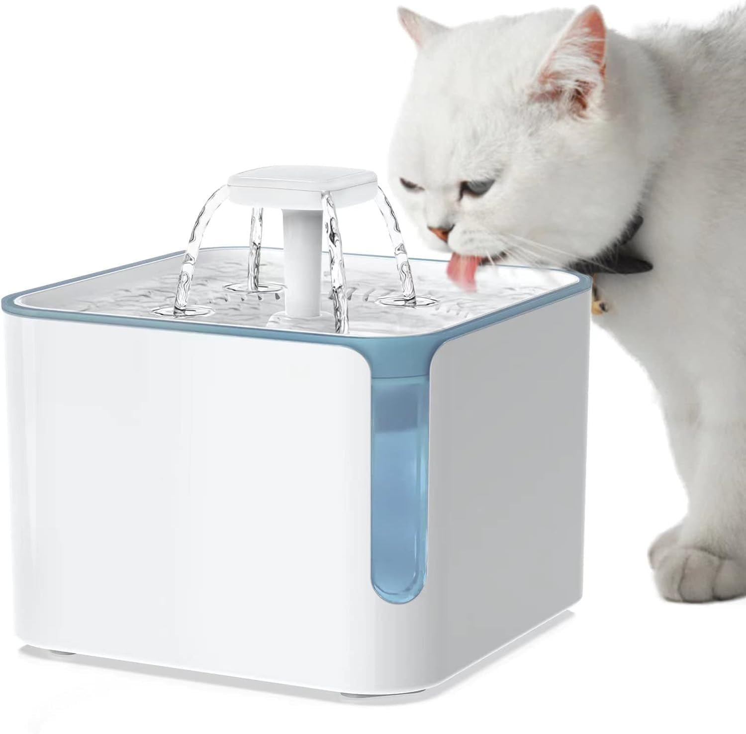 Automatic Cat Water Fountain 101oz/3L, Dog Water Dispenser with