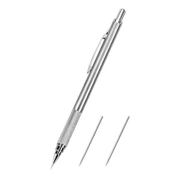 Automatic Center Punching Steel Spring Loaded Center Hole Punching Adjustable Spring Impacts Force Center Marker Tool for