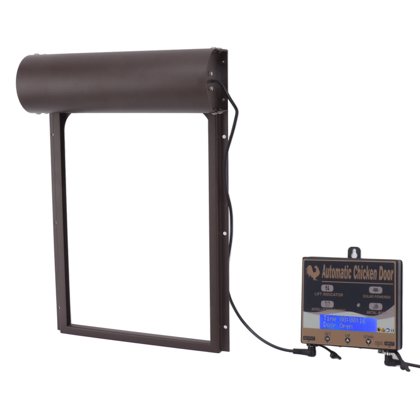 Automatic Chicken Coop Door, 3 In 1 Function Automatic Chicken Coop