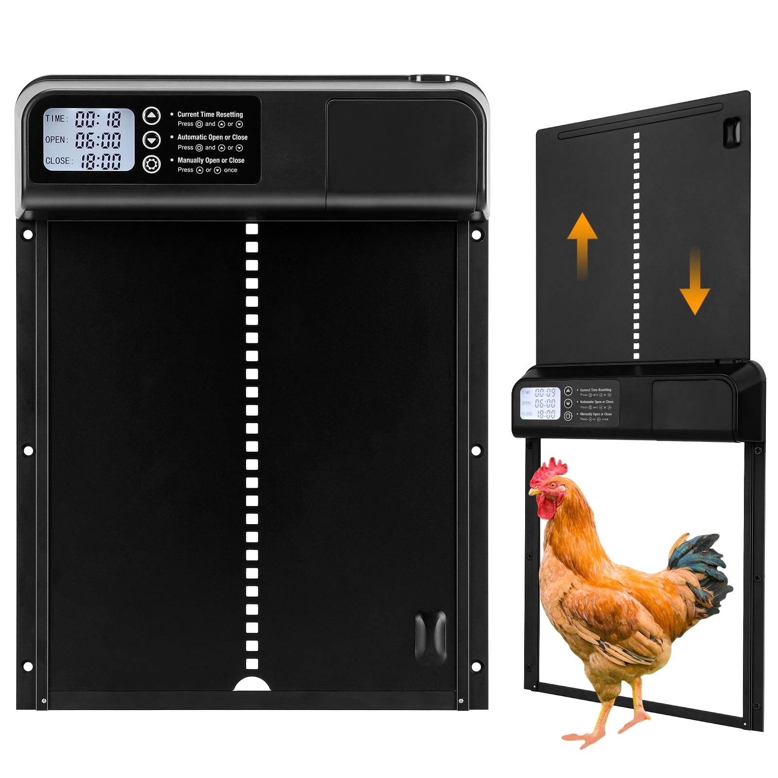Automatic Chicken Coop Door Opener Inlife Electric Chicken Door with