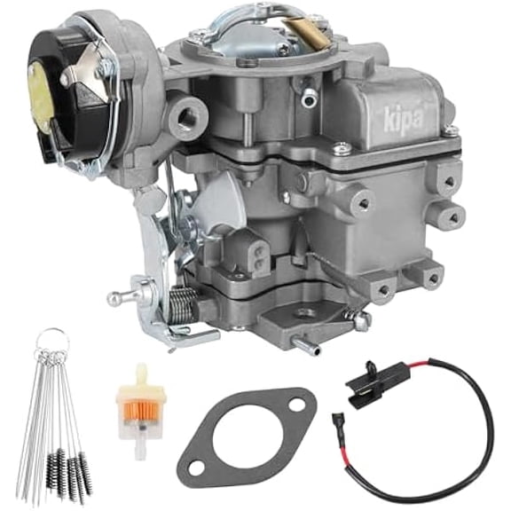 Automatic Choke Carburetor applicable to Inline 6 Cylinder Engines 4.9L 300Cu 4.1L 250Cu 3.3L 200Cu 1965-1985, Easy Installation
