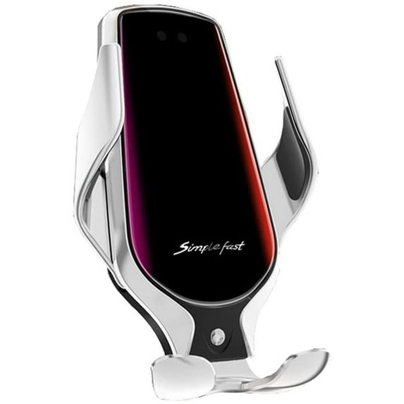 Automatic Clamping Wireless Car Charger Fast Charging Mount Compatible with iPhone 15/15 Pro/ 15 Plus/ 15 Pro max 14 13 12 Pro Max Plus Mini Samsung Galaxy S10 S20 S21 S22 S23 S24 Note20 Ultra