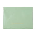thumbnail image 1 of Automatic Closure Makeup Pouches PU Leather Cosmetic Carry Case With Spacious Interior for Lipsticks Skincare, 1 of 8