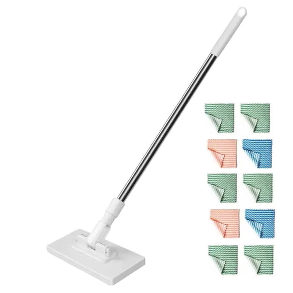 Automatic Cloth Changing Mini Mop, Flat with Disposable Pads, Multi Mopping and Floor 39 Cleaning Sweeping Mop Head,