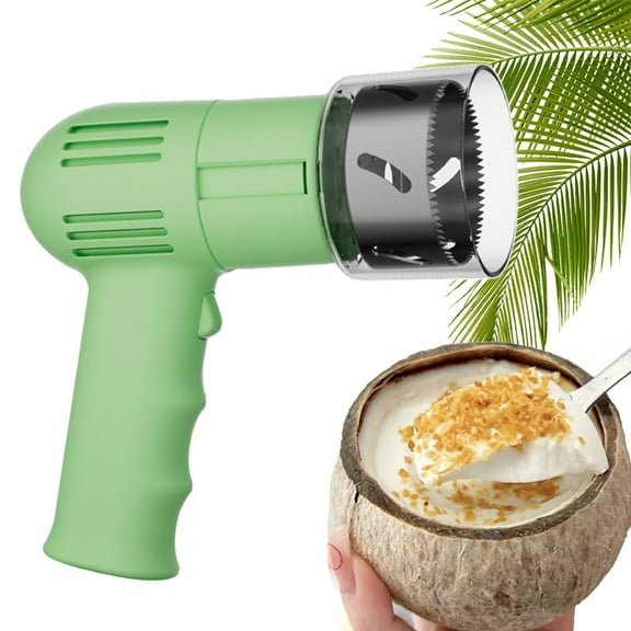 Automatic Coconut Opener Machine-2min Cut,with 6cm Stainless Steel Drill Bit,Portable Mature Coconuts Hole Punch,Rechargeable Coconut Opening For Stalls/Fruit Shops/Supermarkets