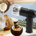 thumbnail image 1 of Automatic Coconut Puncher, 2000mah Rechargeable USB Electric Coconut Opener 304 Stainless Steel Automatic Coconut Opening Tool For Home Commercial Use (Black), 1 of 8