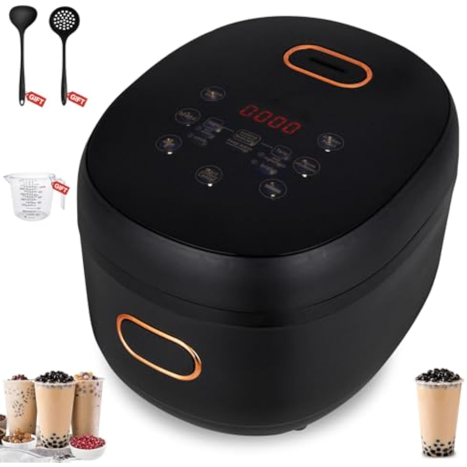 Automatic Commercial Boba Cooker with 5L Capacity and Temperature ...