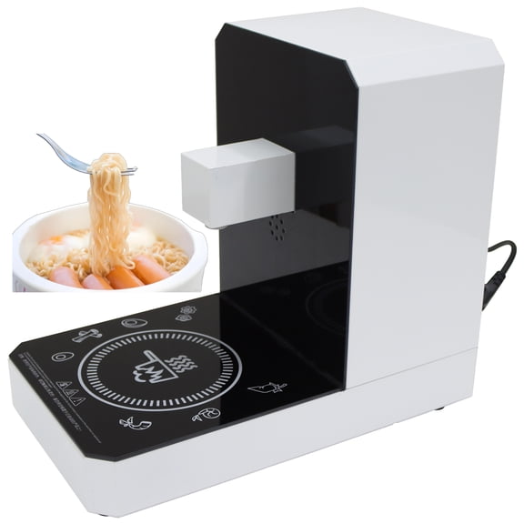 Automatic Commercial Self-service Ramen Cooker Induction Noodle Machine Instant Noodle Machine No Plug 220V