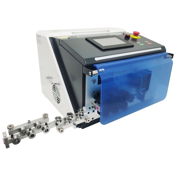 Automatic Computer Cable Wire Stripping Bending Machine 110V