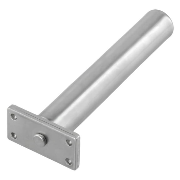 Automatic Concealed Tubular Chain Door Closer with Spring for Internal Doors, Soft Close Mechanism, Fire Rated for 30-Minute Resistant Doors, Non-Handed Design for Left or Right Opening(Silver)