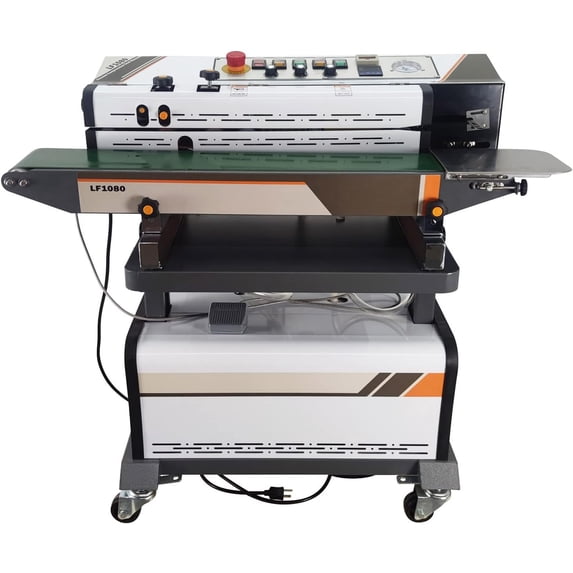 Automatic Continuous Plastic Bag Vacuum Sealing Machine LF1080 Model