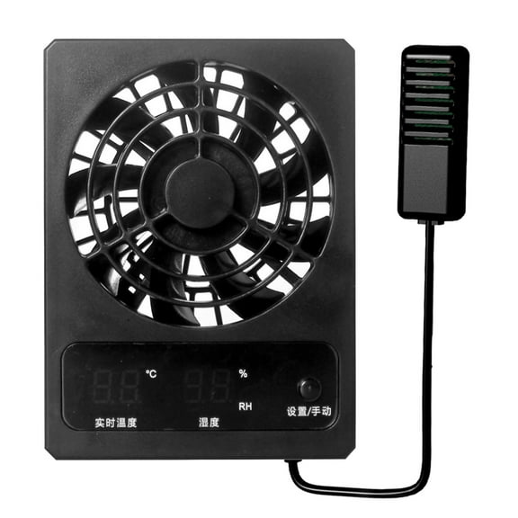 Automatic Control Terrariums Fan for Household TerrariumS Air Circulators Coolers Device All Size Terrariums Reptiles Fan