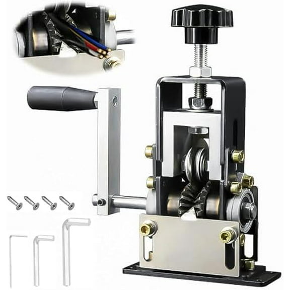 Automatic Copper Wire Stripper Machine, Pelador de Cable Electrico, Drill Powered, Wire Stripper Machine, Maquina Peladora de Cable - Efficiently Strip Cables from 1-25mm with Ease