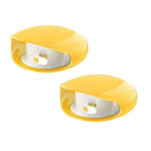 Automatic Cord Reel, Retractable Cord Organizer USB Headphone Organizer with withdraw Button Retractable Round Storage Tool 2PCS