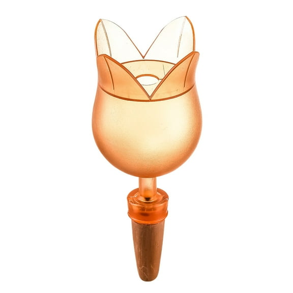 Automatic Cultivation Watering Device - Singing Birds Dripper Soaker, No-Watering Pot Tool for Soil Wetting & Cultivation Irrigation ( Red )